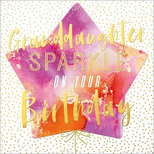 Picture of GRANDDAUGHTER BIRTHDAY CARD